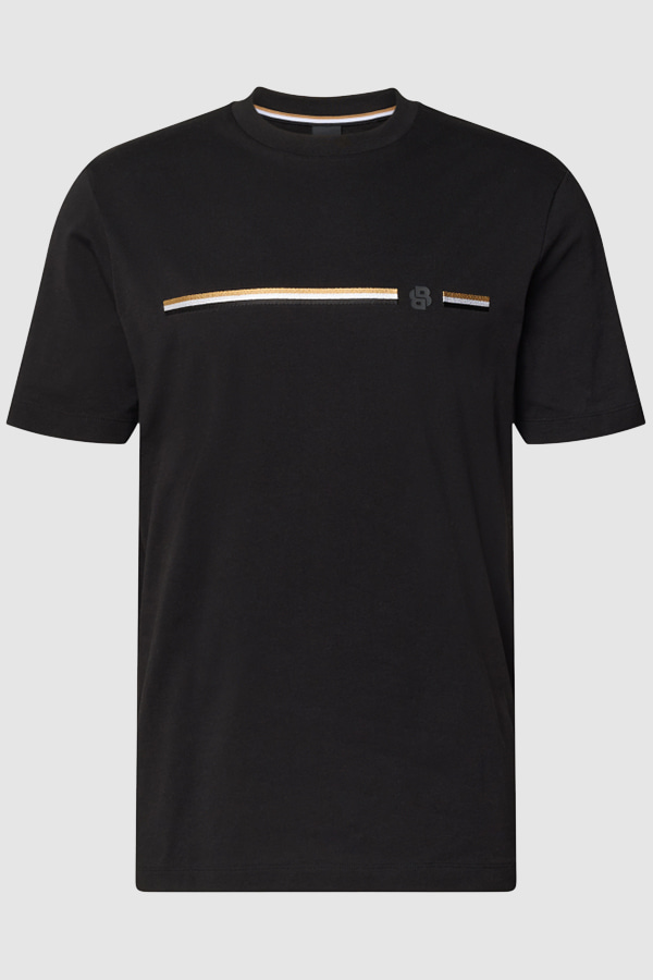 ΜΠΛΟΥΖΑ T-SHIRT BOSS - 001 ΜΑΥΡΟ